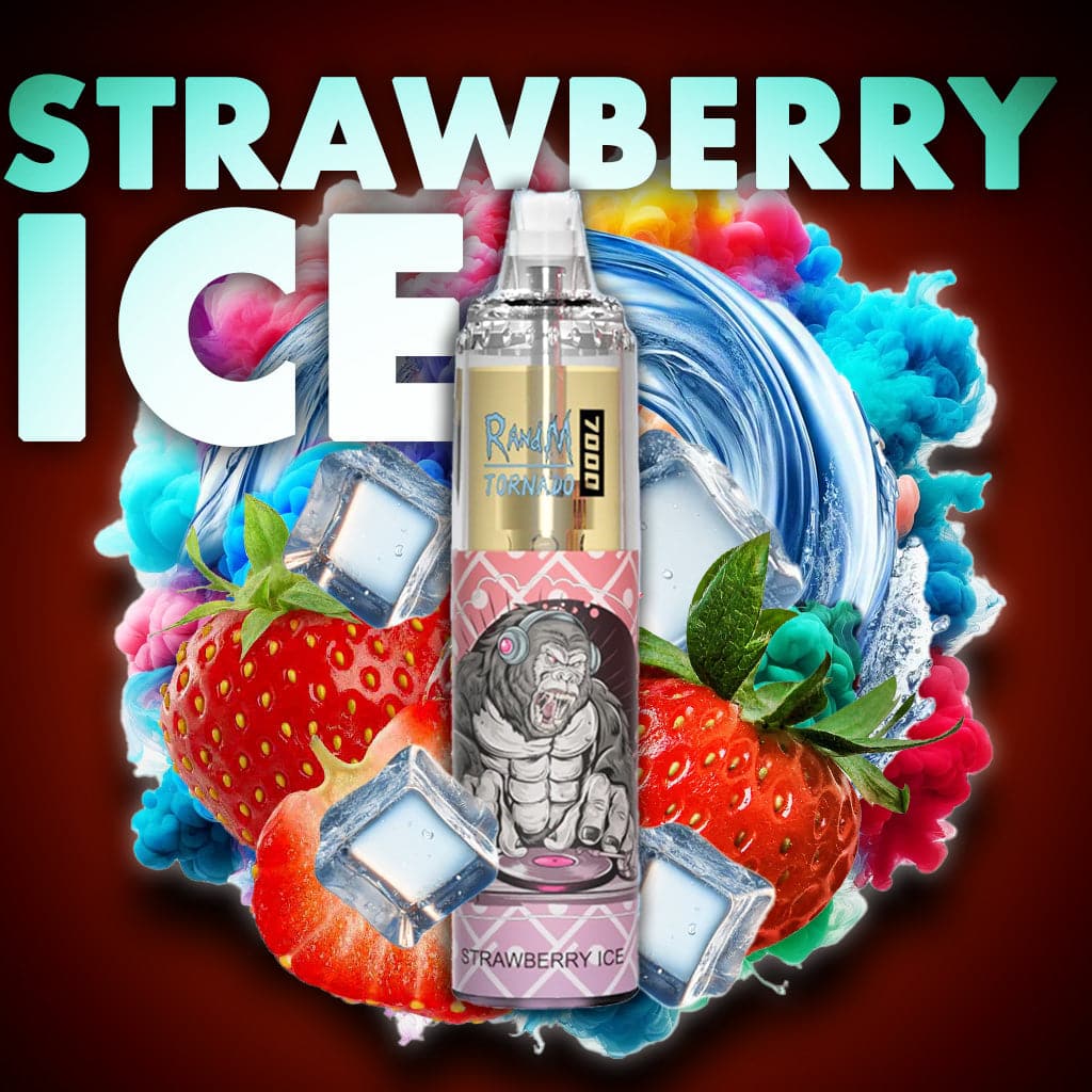 randm tornado 7000 strawberry ice